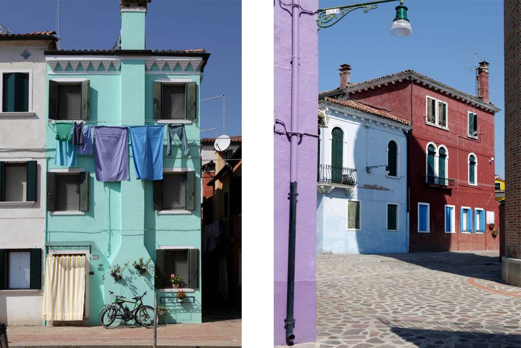 Travel Photography by Ruth Maria of Burano Island near Venice, Italy.